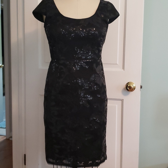 Aidan Mattox Dresses & Skirts - Little black (Sparkly) dress!